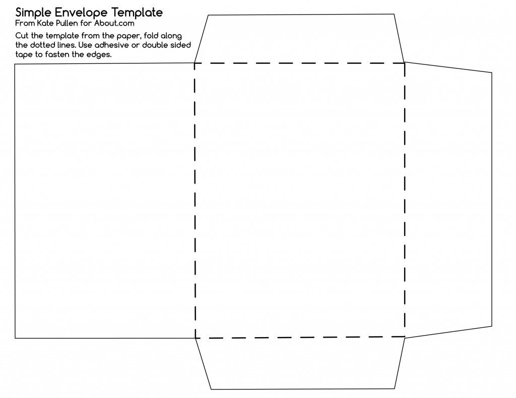 Printable Envelope Template For 4X6 Card Printable Card Free