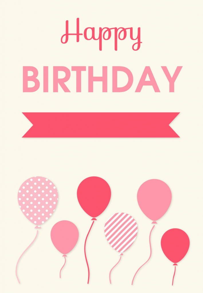 Free Printable Birthday Cards For