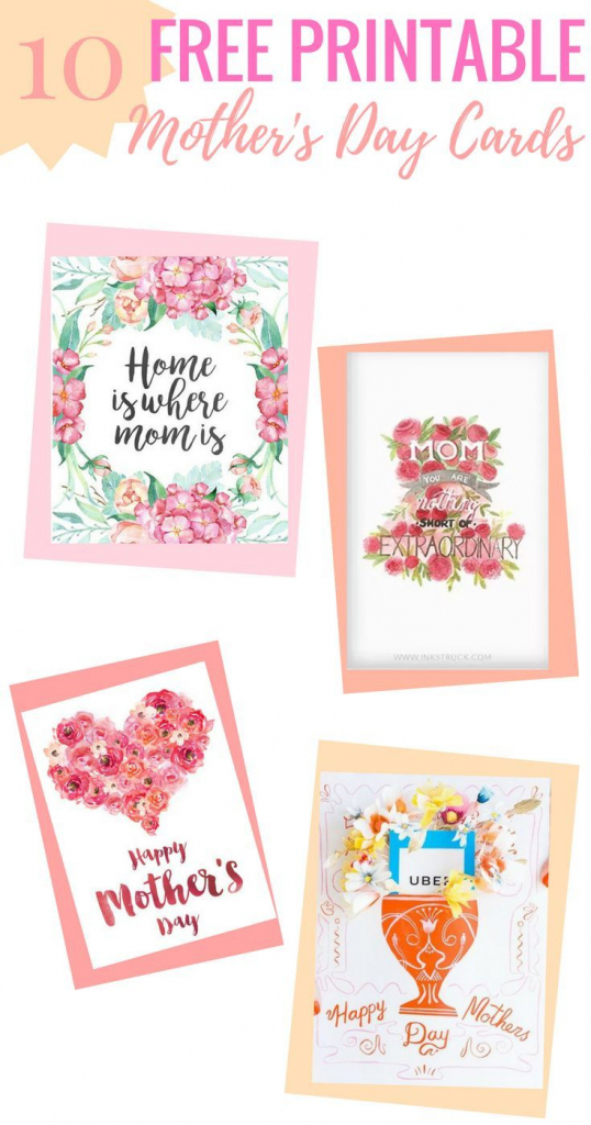 10 Completely Free Printable Mother&amp;#039;s Day Cards | Printables | Free Printable Mothers Day Cards To My Wife