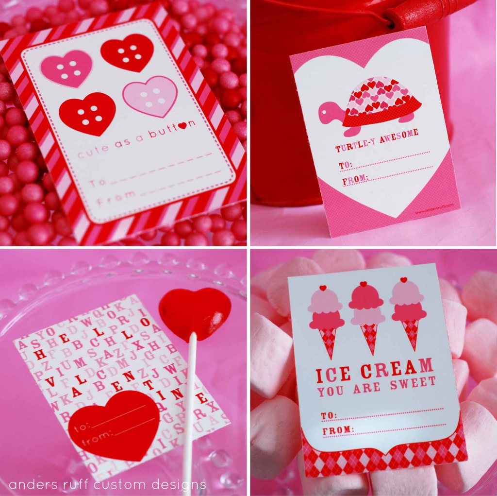 10 Free Printable Valentines Cards For Valentine&amp;#039;s Day | Homemade Valentine Cards Printable