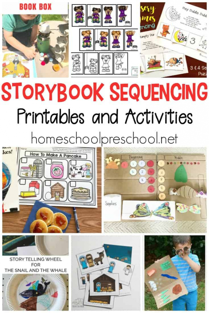 10 Story Sequencing Cards Printable Activities For Preschoolers | Free Printable Sequencing Cards