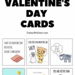 105 Funny Valentine's Day Printables To Surprise Your Sweetheart | Free Funny Printable Cards