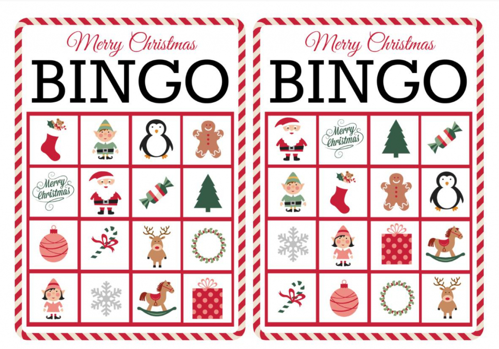 11 Free, Printable Christmas Bingo Games For The Family | Free Printable Christmas Bingo Cards