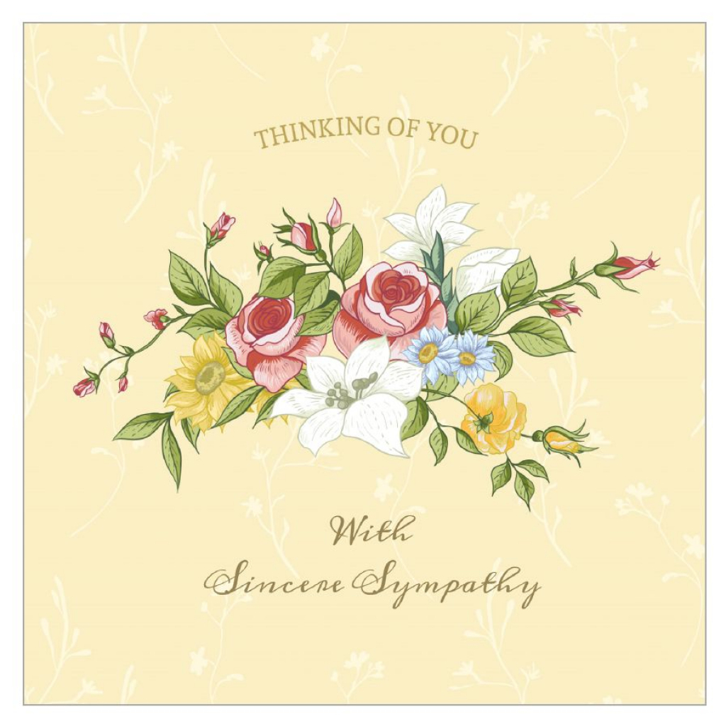 Free Printable Sympathy Card