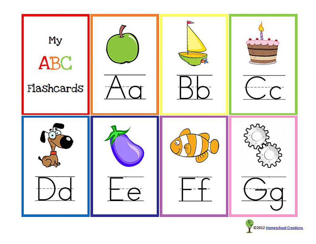 11 Sets Of Free, Printable Alphabet Flashcards | Free Printable Alphabet Cards With Pictures