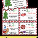 12 Days Of Christmas   Free Cards! | December In Kindergarten | 12 Days Of Christmas Cards Printable