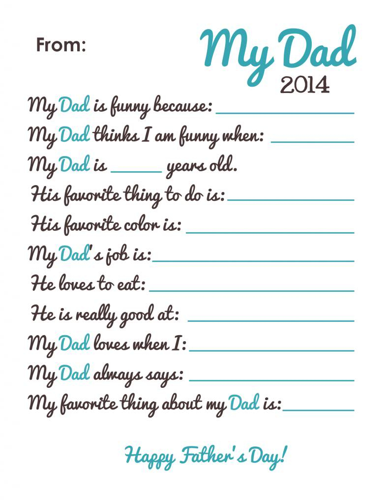 15 Of The Best Free Father&amp;#039;s Day Printables - Cool Mom Picks | Fathers Day Printable Cards
