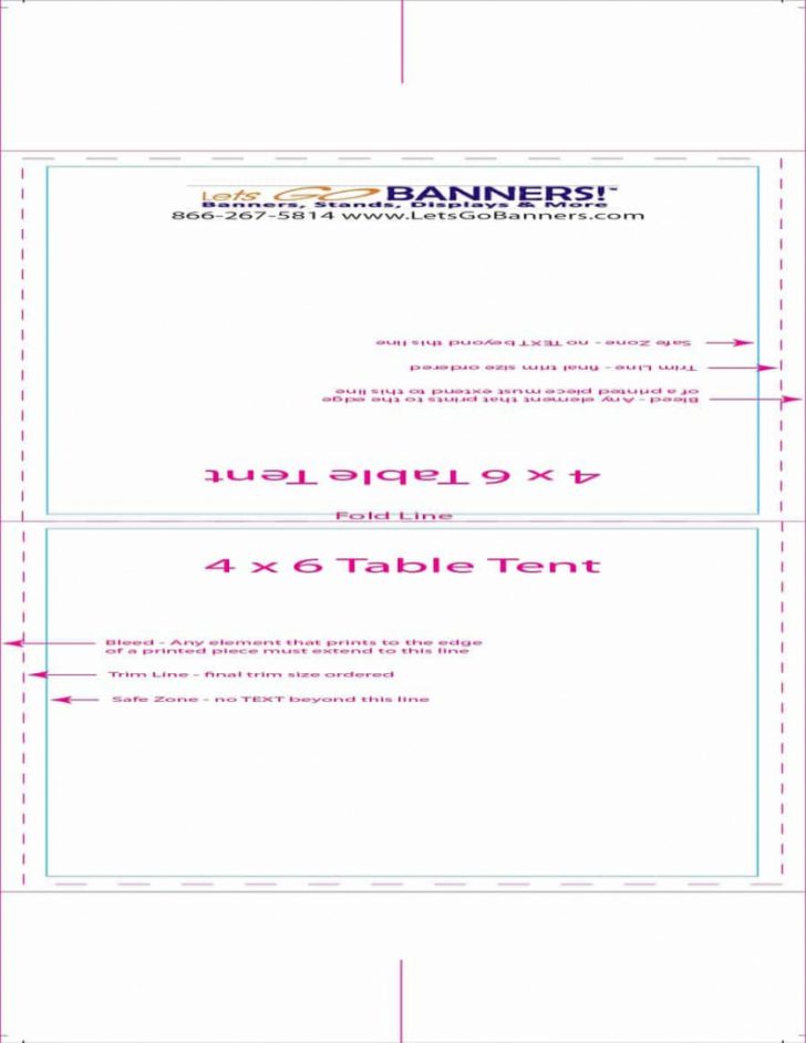 16 Printable Table Tent Templates And Cards ᐅ Template Lab Free