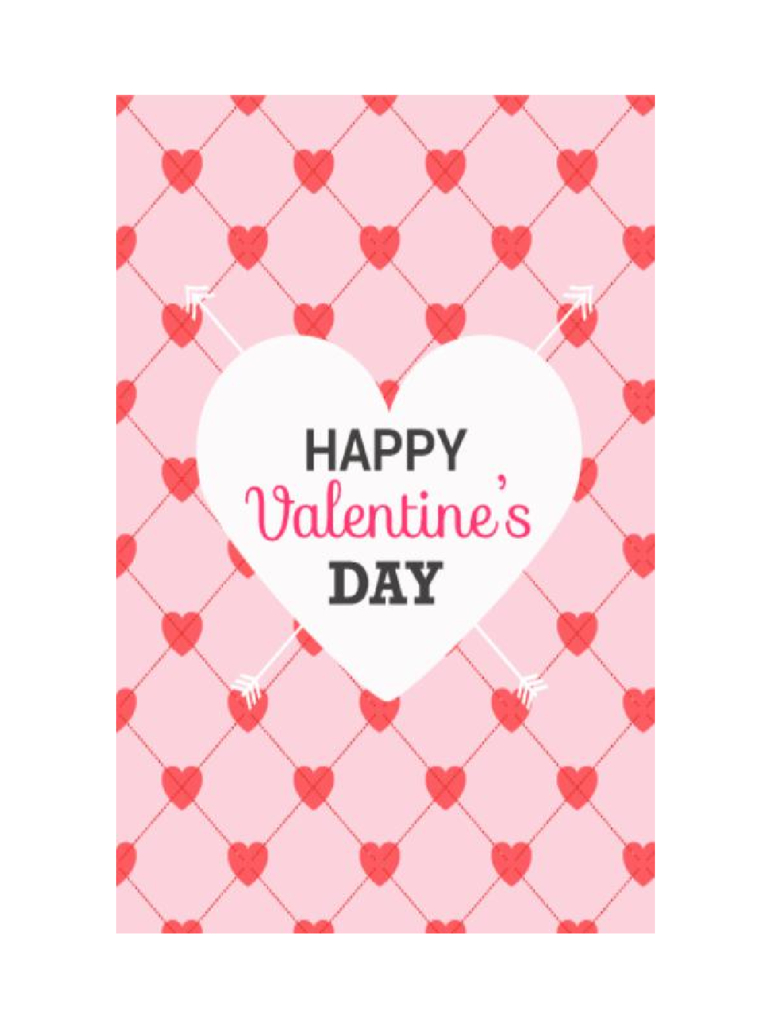 2019 Valentine&amp;#039;s Day Card Template - Fillable, Printable Pdf &amp;amp; Forms | Valentine&amp;#039;s Day Card Printable Templates