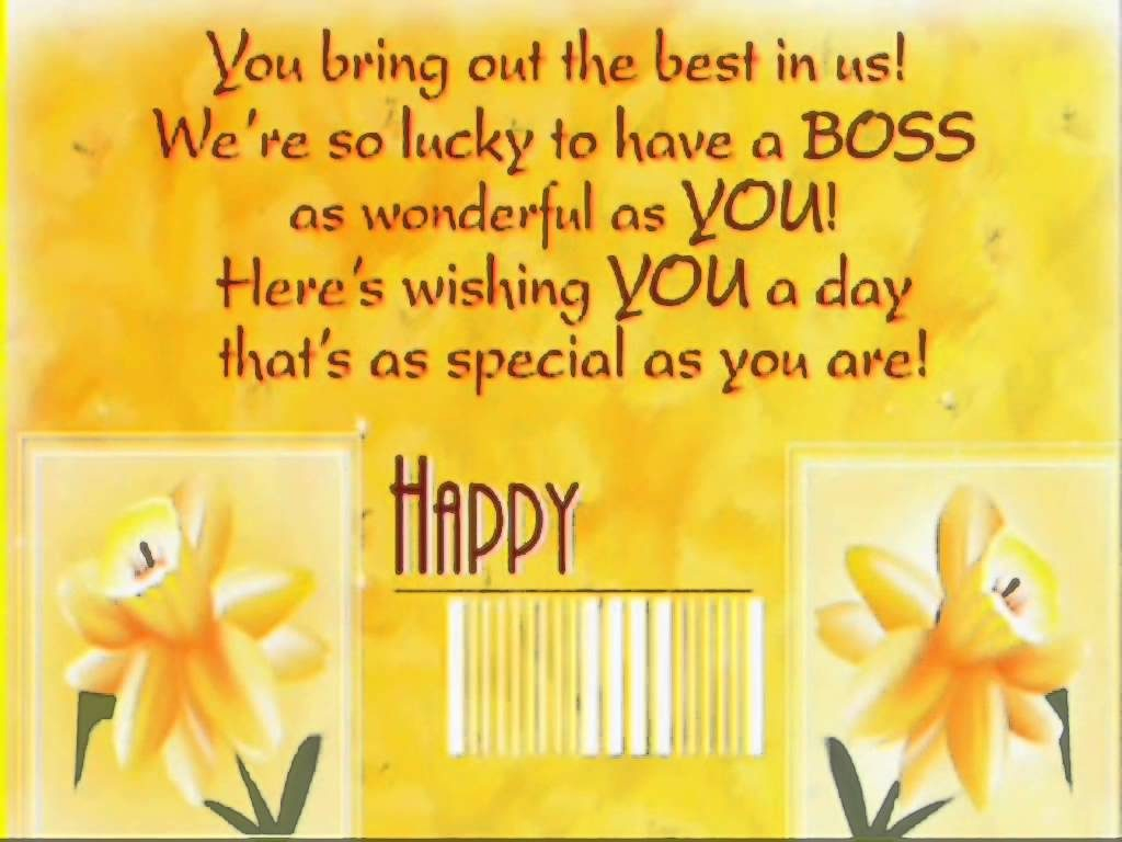 Cards For Boss Day