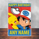 30 Images Of Pokemon Picachu Birthday Card Template | Bfegy | Pokemon Birthday Card Printable
