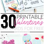 30 Valentines Day Printable Cards | Free Printable Football Valentines Day Cards