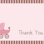 34 Printable Thank You Cards For All Purposes Kitty Baby How To Lose | Free Printable Baby Shower Thank You Cards