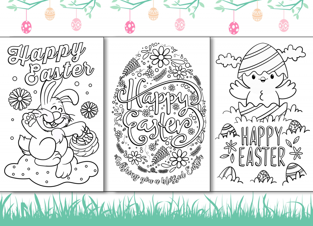 4 Free Printable Easter Cards For Your Friends And Family | Free Printable Cards To Color