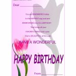 40+ Free Birthday Card Templates ᐅ Template Lab | Printable Birthday Cards For Fiance