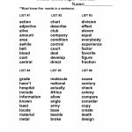 4Th Grade Sight Words Printable | Fourth Grade Sight Word List | 4Th | 4Th Grade Sight Words Flash Cards Printable