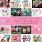 50+ Printable Valentines Day Cards  Fun And Creative Ideas For | Valentine&#039;s Day Card Ideas Printables