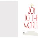 6 Best Images Of Free Printable Christmas Card Templates | Printable Christmas Greeting Cards