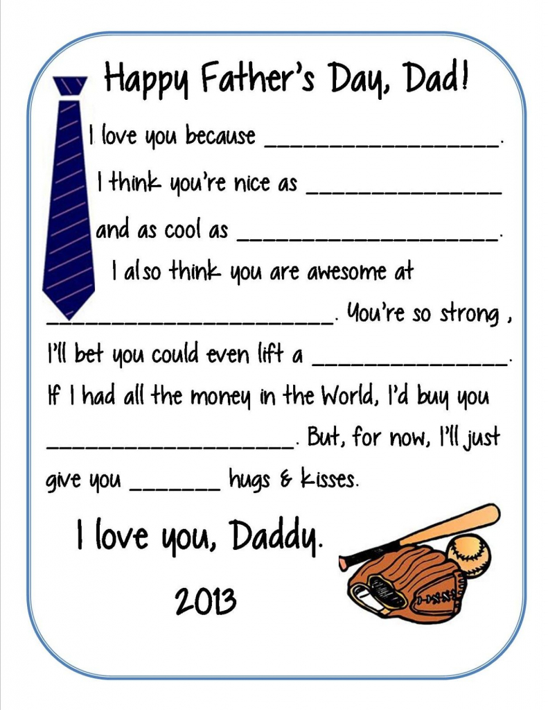 6 Easy Diy Father&amp;#039;s Day Gift Ideas | I ❤ Dad Crafts | Father&amp;#039;s Day | Free Printable Fathers Day Cards For Preschoolers