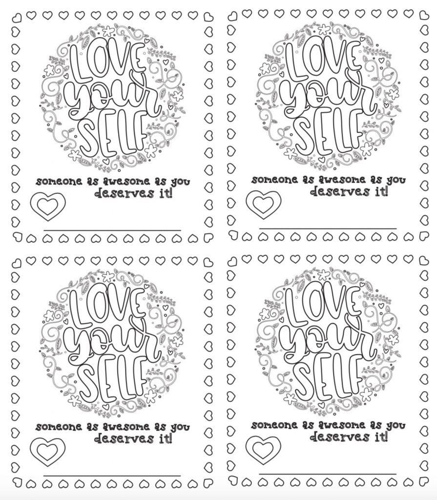 6 Free Printable, Color-Your-Own Valentines That Make The Perfect | Free Printable Color Your Own Cards