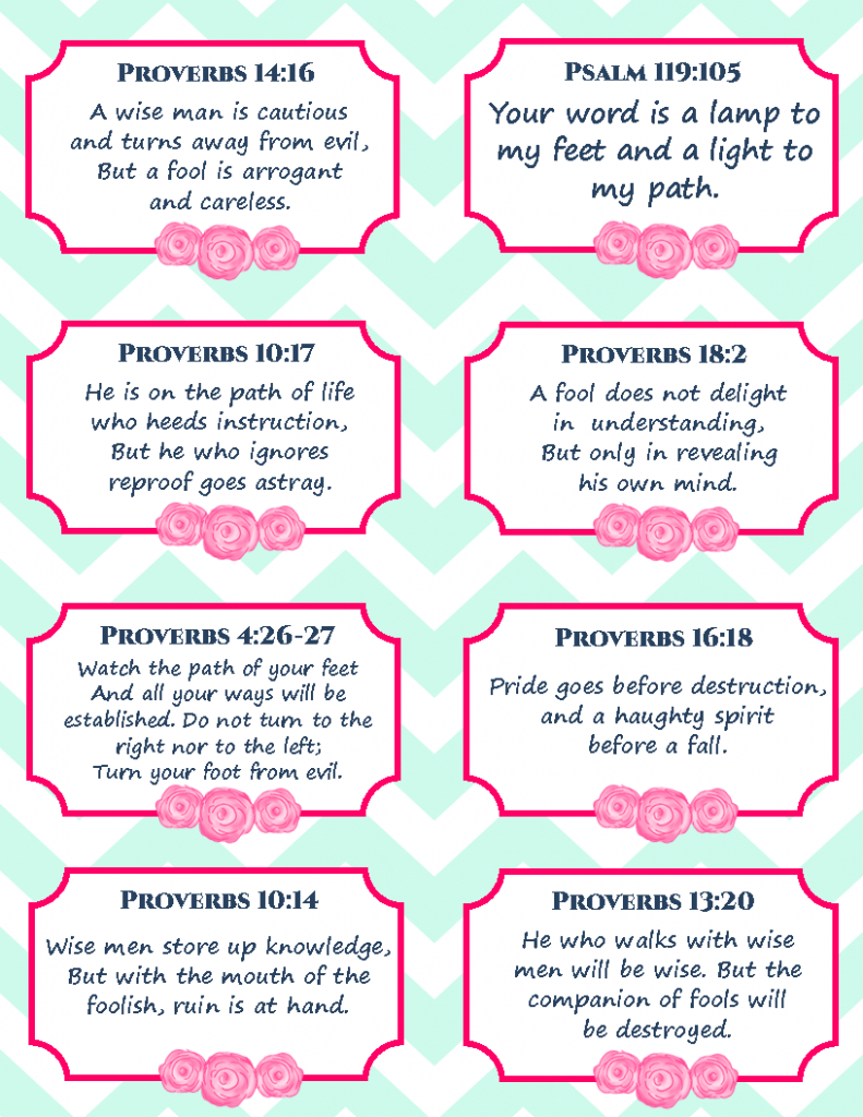 Scripture Memory Cards Printable Printable Card Free