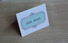 Printable Wedding Place Cards