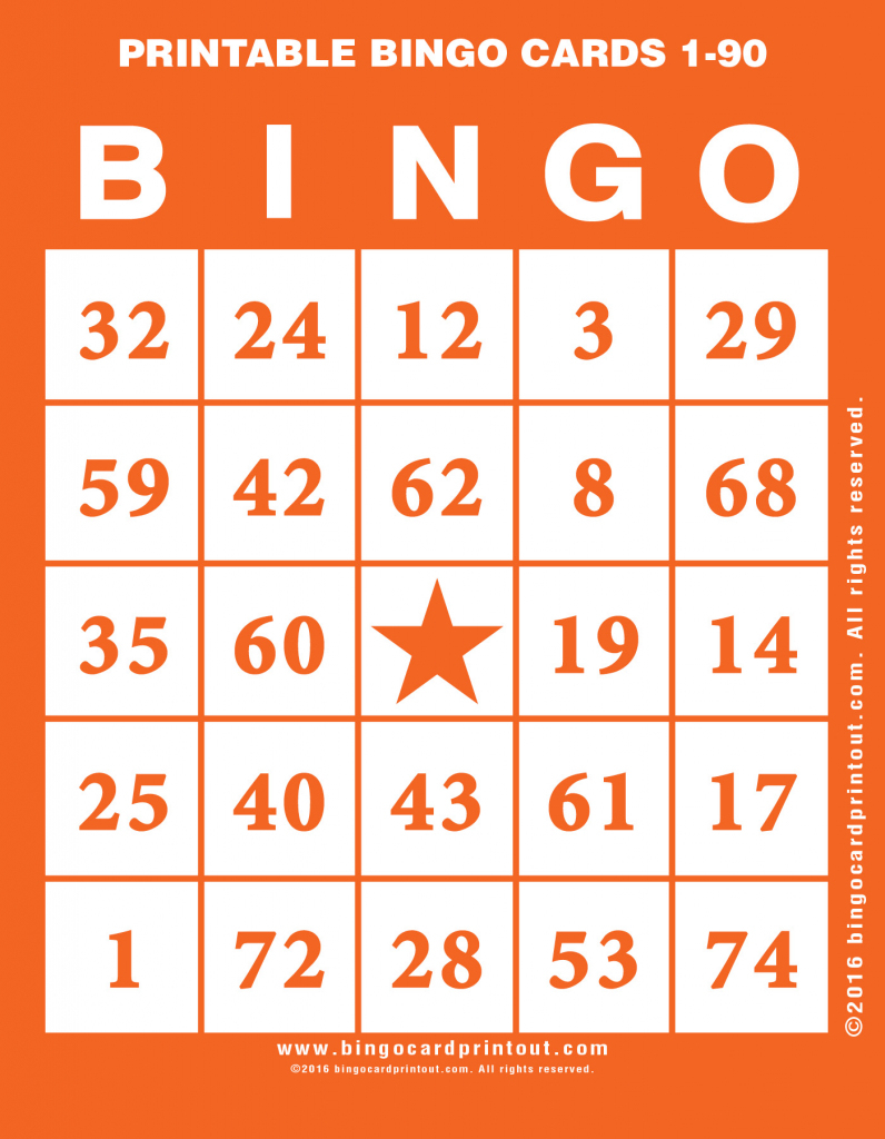 90 Bingo Card Generator | Printable Bingo Cards Numbers 1 90 - 2019 | Free Printable Bingo Cards Random Numbers