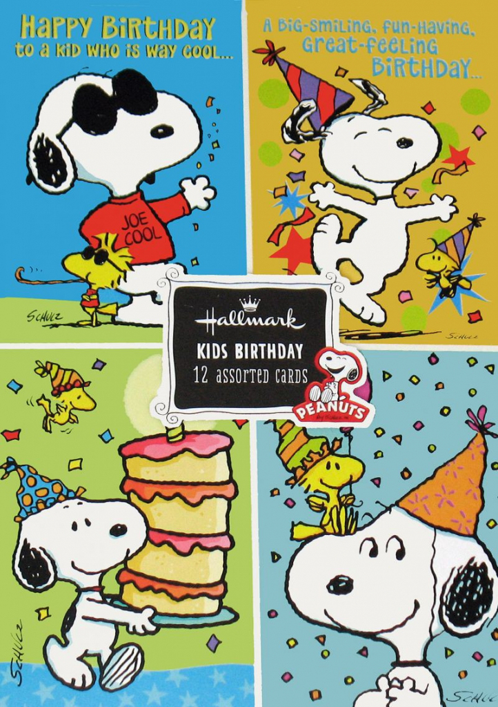 98+ Snoopy Birthday Ecards Free - Snoopy Greeting Cards Hallmark | Snoopy Printable Birthday Cards