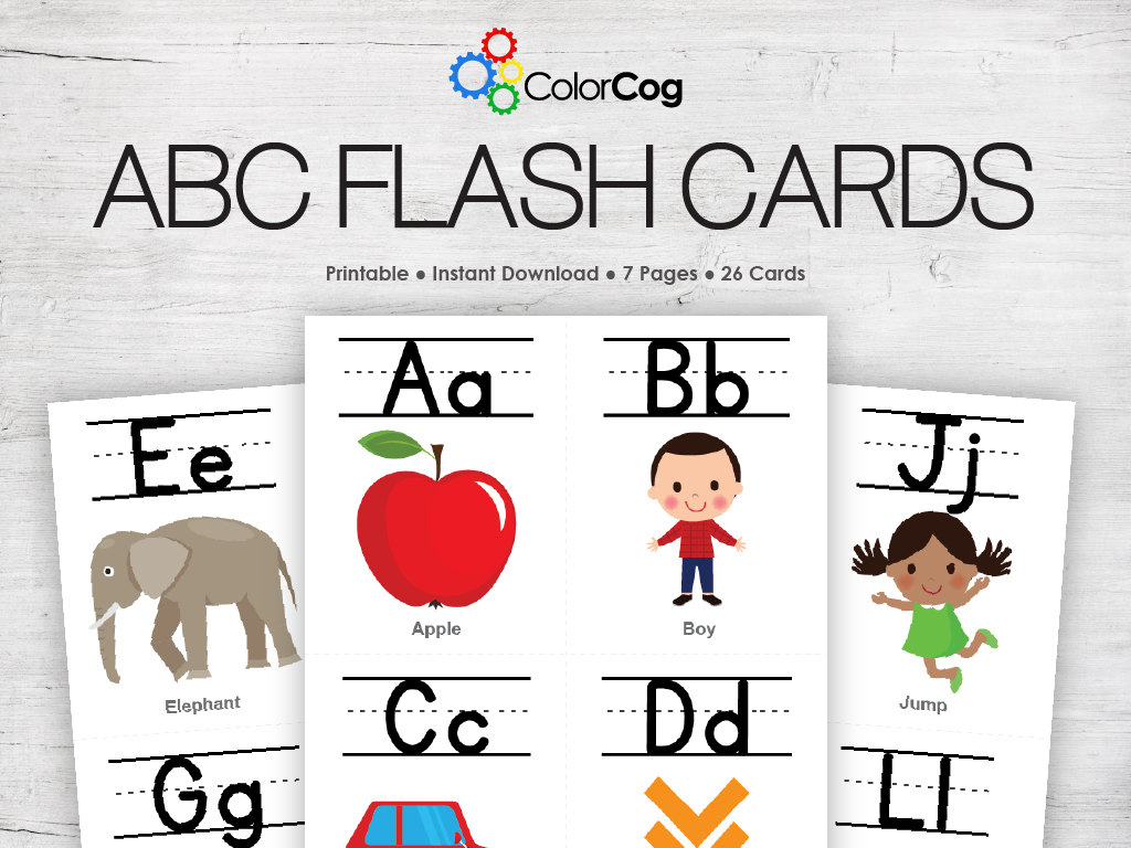 Abc Flash Cards Printable Pdf | Etsy | Printable Tagalog Alphabet Flash Cards