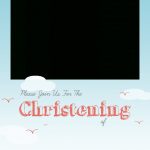 All Smiles   Free Printable Baptism & Christening Invitation | Free Printable Baptism Greeting Cards