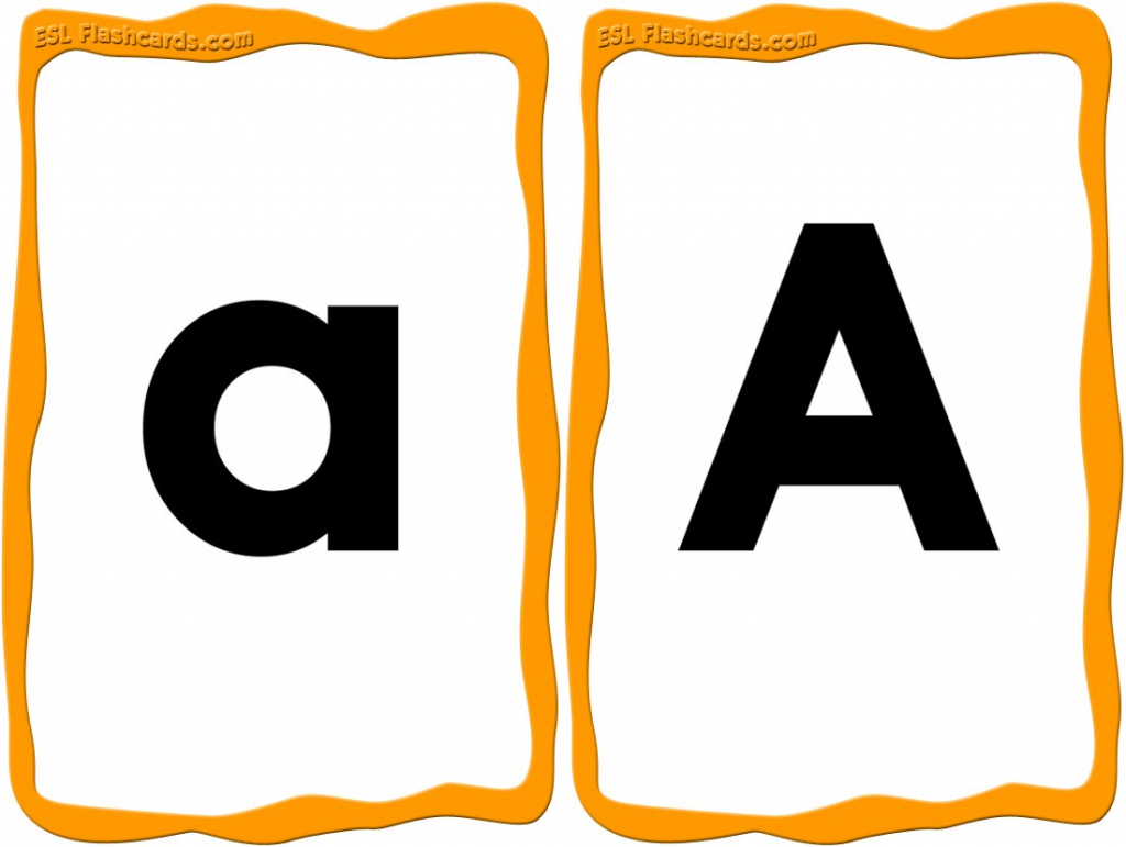 Alphabet Cards - 52 Free Printable Flashcards | Free Printable Alphabet Cards With Pictures