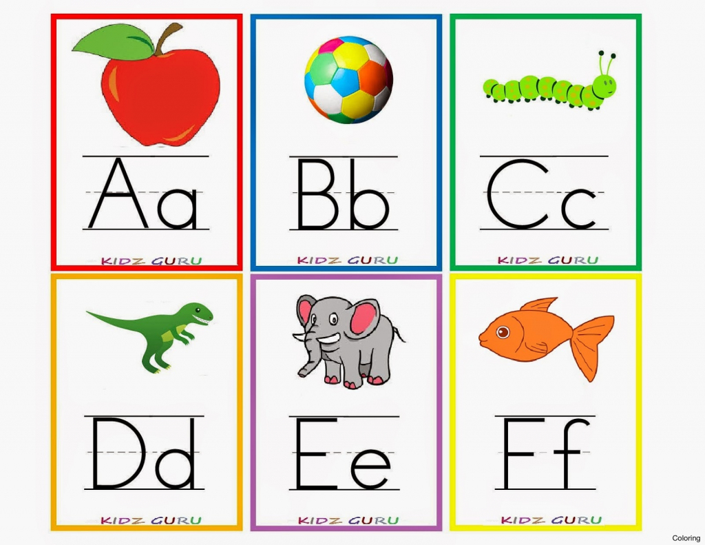 Alphabets With Pictures Printables – Letter A Picture Cards Also | Free Printable Alphabet Cards With Pictures