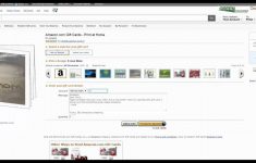 Amazon Gift Card Print At Home – Youtube | Amazon Printable Gift Card