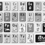 Asl Alphabet Flashcards | Baby Sign Language | Sign Language Alphabet Printable Flash Cards