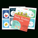 Best Printable Daily Routine Picture Cards For Kids | Printable Routine Cards For Toddlers