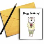Birthday Card For Her, Funny Birthday Card, Printable Card, Digital | Printable Romantic Birthday Cards For Her
