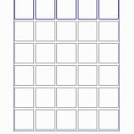 Blank Bingo Card Template | Cranfordchronicles | Free Printable Bingo Cards Random Numbers