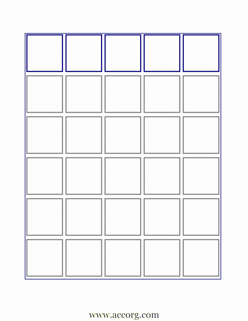 Blank Bingo Card Template | Cranfordchronicles | Free Printable Bingo Cards Random Numbers