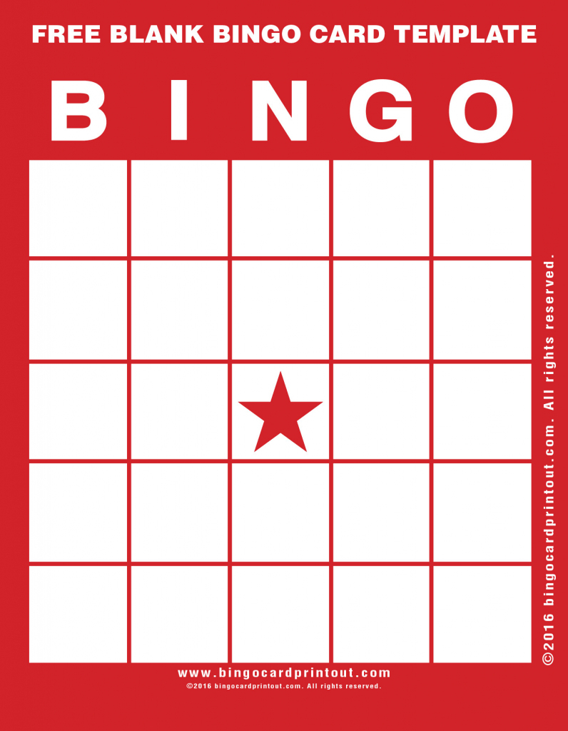 Blank Bingo Cards Archives - Bingocardprintout | Printable Blank Bingo Cards