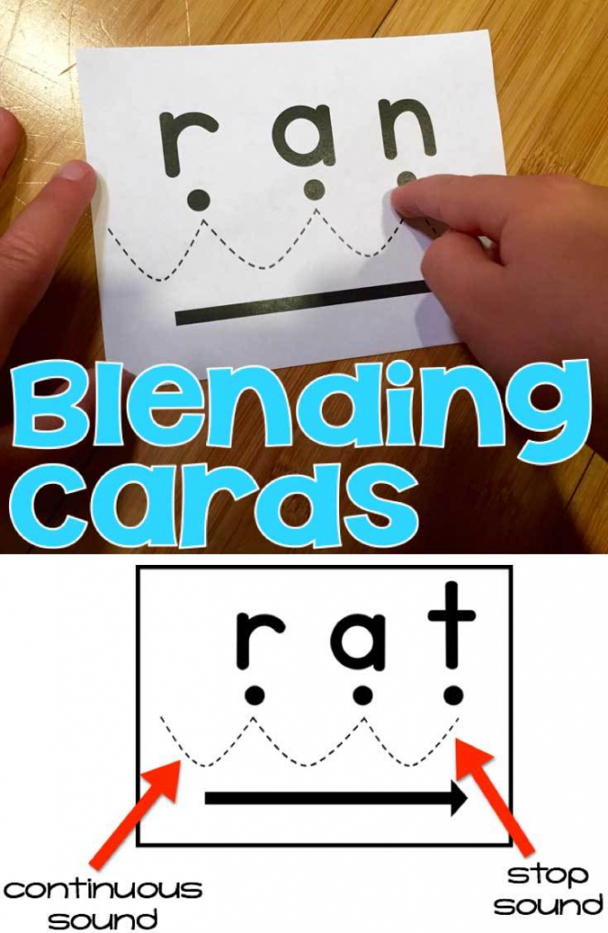 Free Printable Blending Cards Printable Card Free