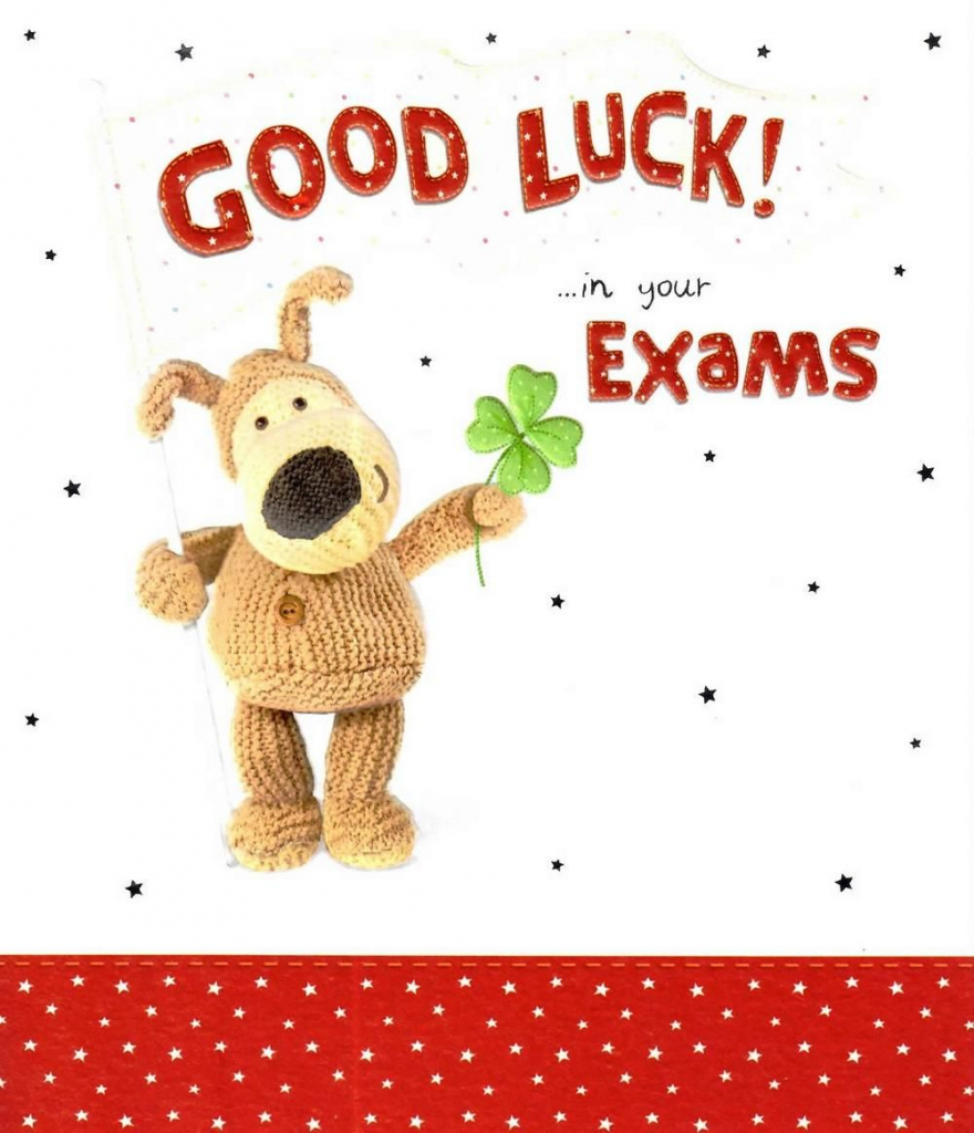 Printable Good Luck Cards For Exams Printable Card Free