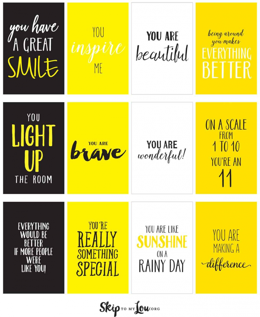 Box Of Sunshine | Gifts Ideas | Box Of Sunshine, Compliment Jar | Printable Compliment Cards For Students