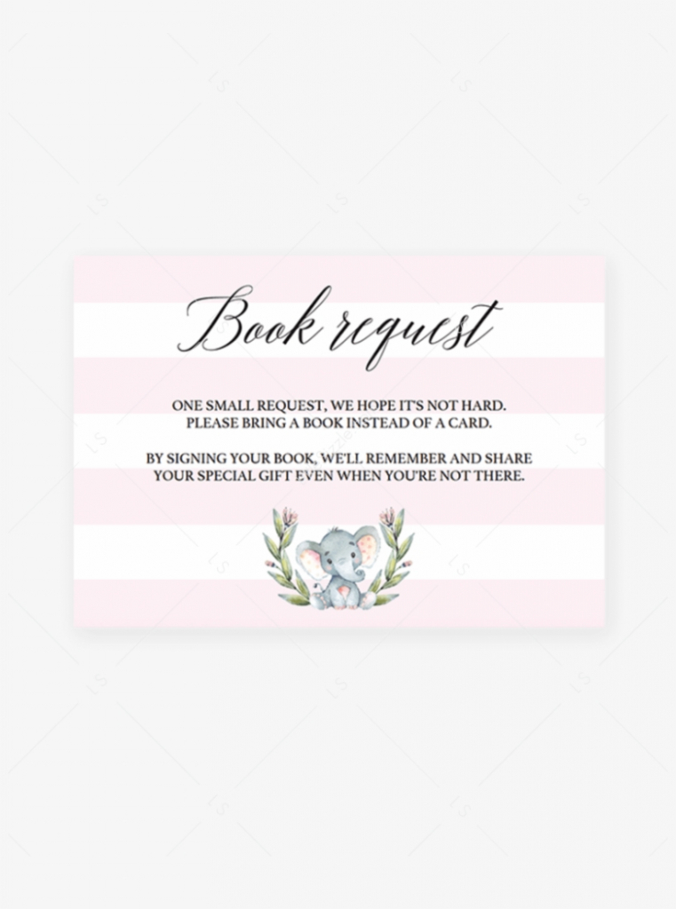 Bring A Book Instead Of A Card Baby Shower Printable - Free | Bring A Book Instead Of A Card Free Printable