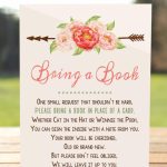 Bring A Book Instead Of A Card Bring A Book Baby Shower | Etsy | Please Bring A Book Instead Of A Card Printable
