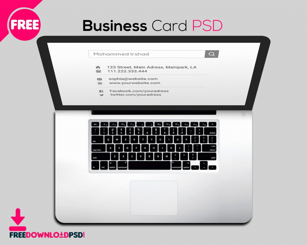 business card maker free printable