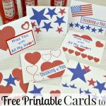 Cards To Support Our Troops   Free Printable | For Military Families | Military Thank You Cards Free Printable