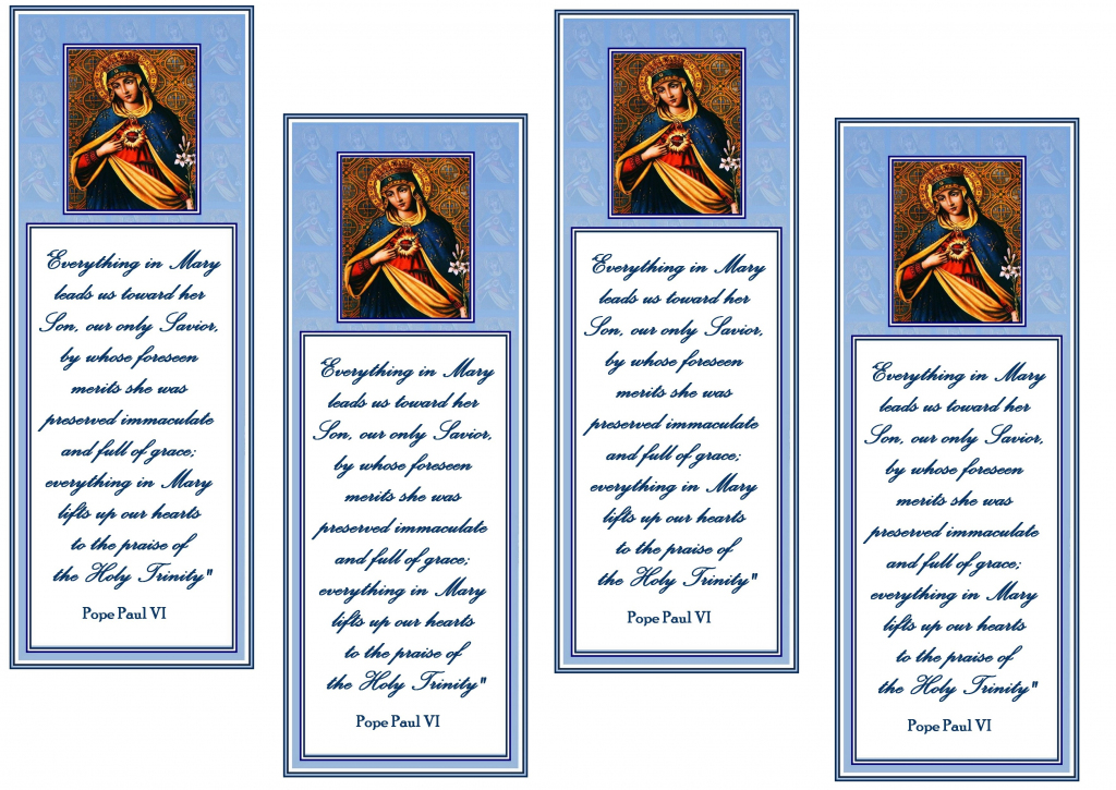 Printable Prayer Cards Catholic