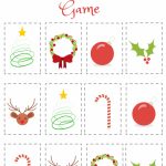 Christmas Matching Game: Free Printable | Free Printables | Matching | Free Printable Matching Cards