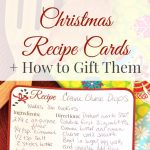 Christmas Recipe Cards   Free Printable   Simple Living Mama | Printable Recipe Cards For Christmas