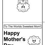 Church House Collection Blog: Printable Mother's Day Cards For Kids | Printable Mothers Day Cards For Kids To Color